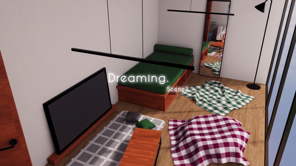 【7/20までセール中!】【VRChat想定】Dreaming. 【ワールドアセット】
