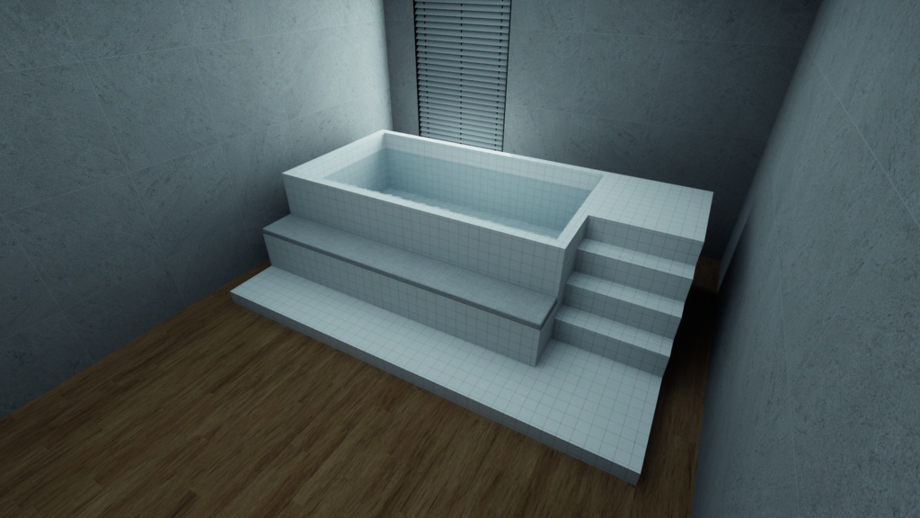 【無料】【VRChat想定】どこでもプール【ワールド小物アセット】