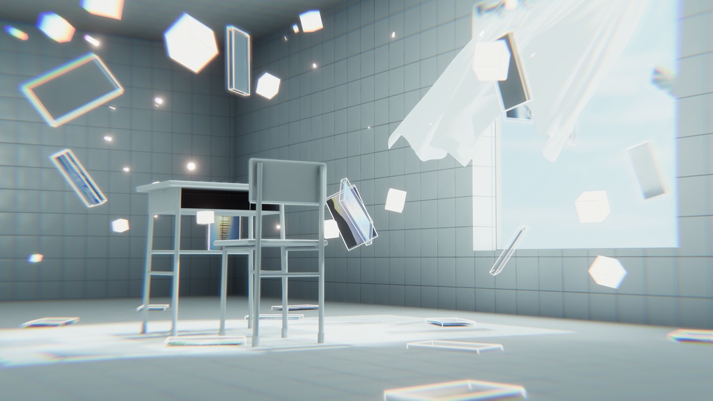 【VRChat想定】放課後 -AfterSchool- 【ワールドアセット】