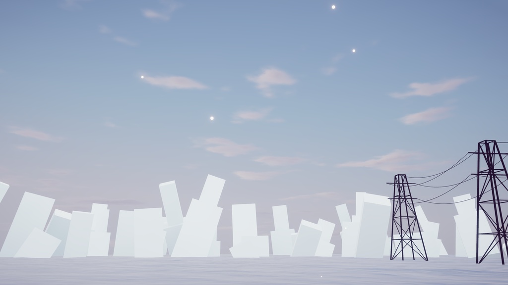 【8/2までセール中!】【VRChat想定】CalmHorizon【ワールドアセット】
