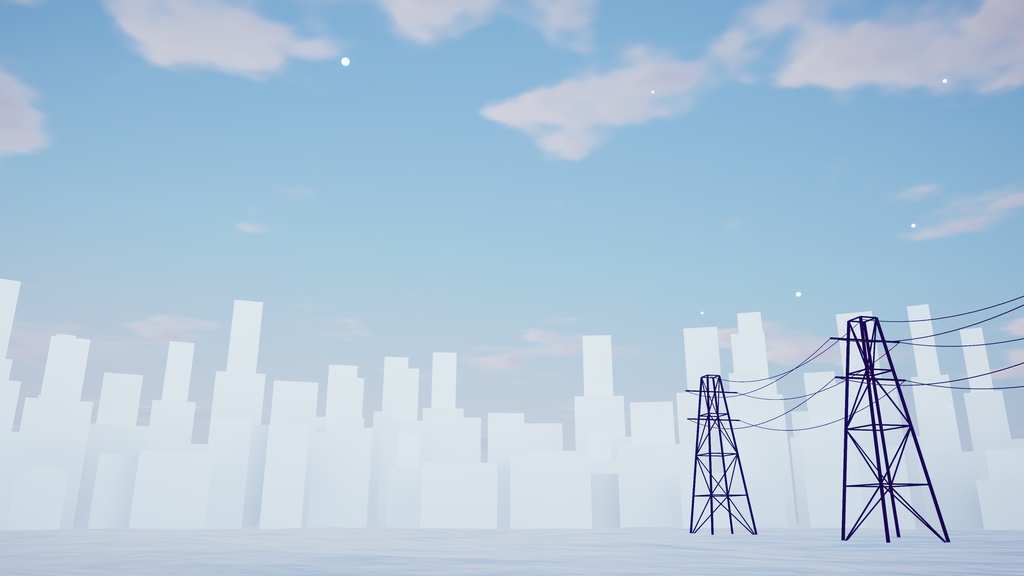 【8/2までセール中!】【VRChat想定】CalmHorizon【ワールドアセット】