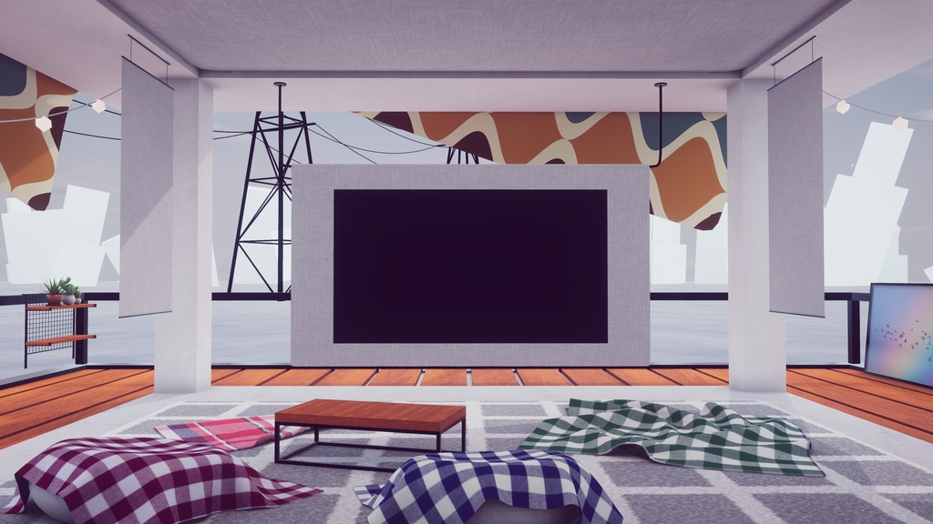 【8/2までセール中!】【VRChat想定】CalmHorizon【ワールドアセット】