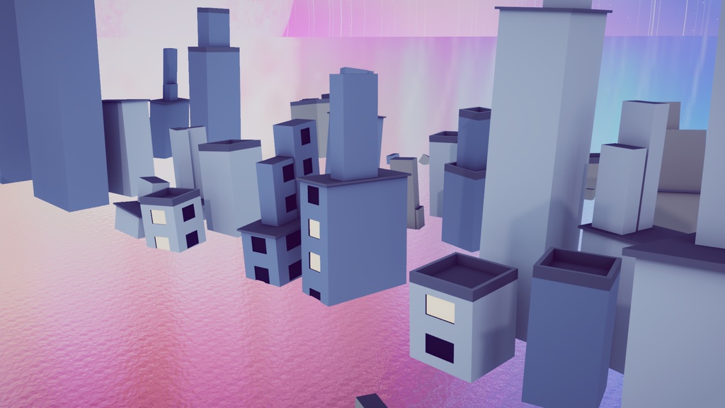 【UnityEditor拡張】窓の向こう側 - NearCity / DistantTrain Generator -【VRChat想定】