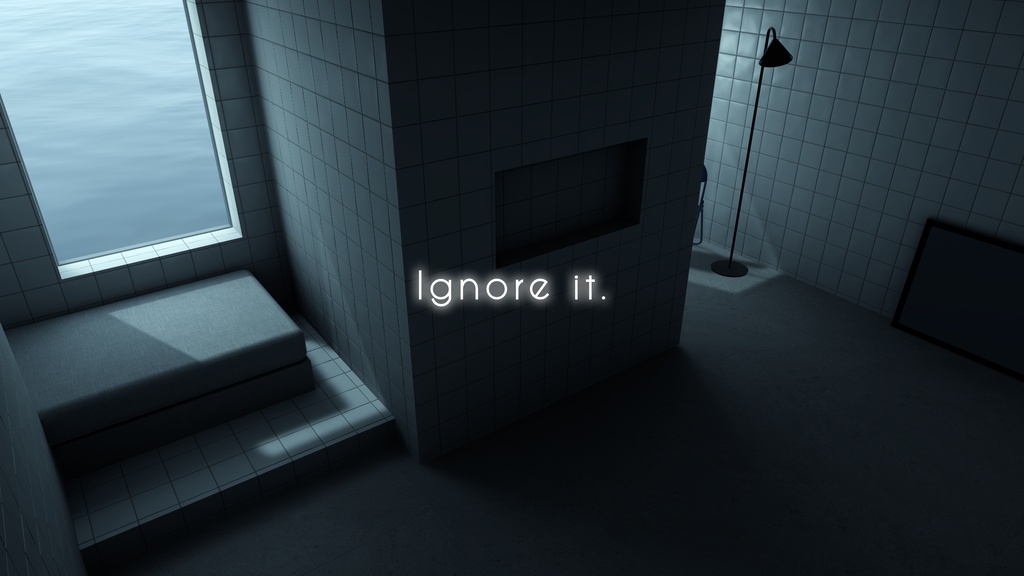 【9/6までセール中！】【VRChat想定】Ignore it.【ワールドアセット】