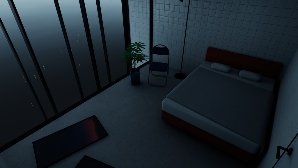 【9/27までセール中!】【VRChat想定】loadpoint ( saveslot #1 / #2 )【ワールドアセット】