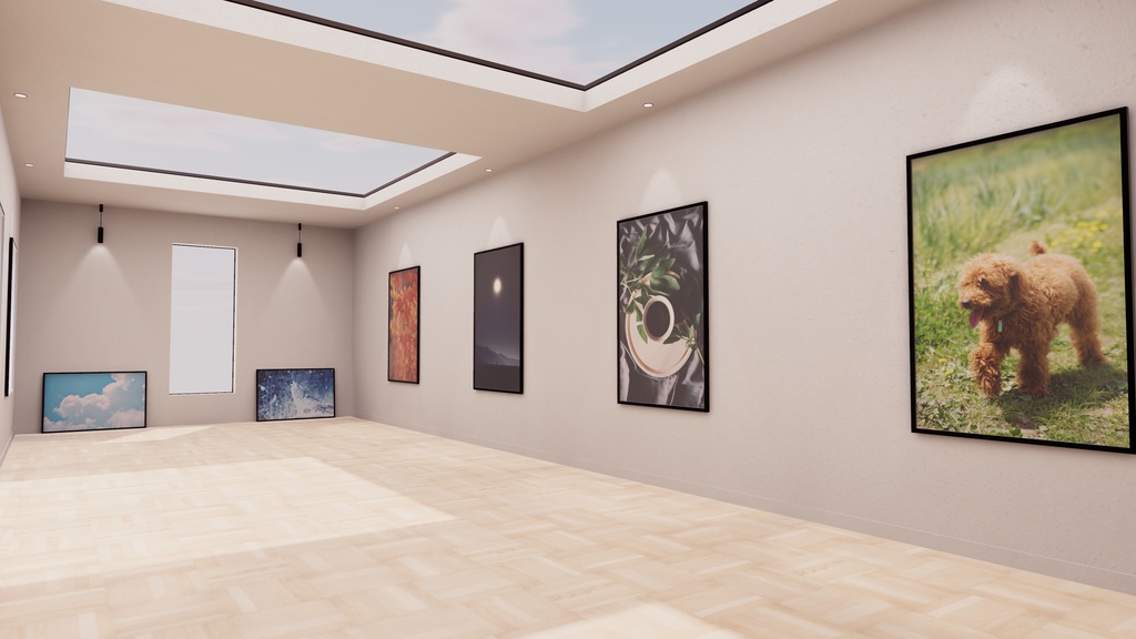 【9/27までセール中!】【VRChat想定】photogallery -furst- 【ワールドアセット】【ケモノ界隈向け】