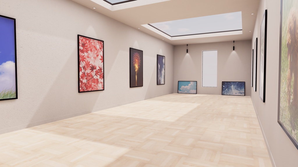 【9/27までセール中!】【VRChat想定】photogallery -furst- 【ワールドアセット】【ケモノ界隈向け】