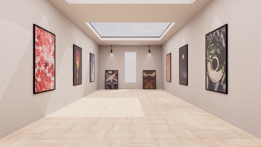 【9/27までセール中!】【VRChat想定】photogallery -furst- 【ワールドアセット】【ケモノ界隈向け】