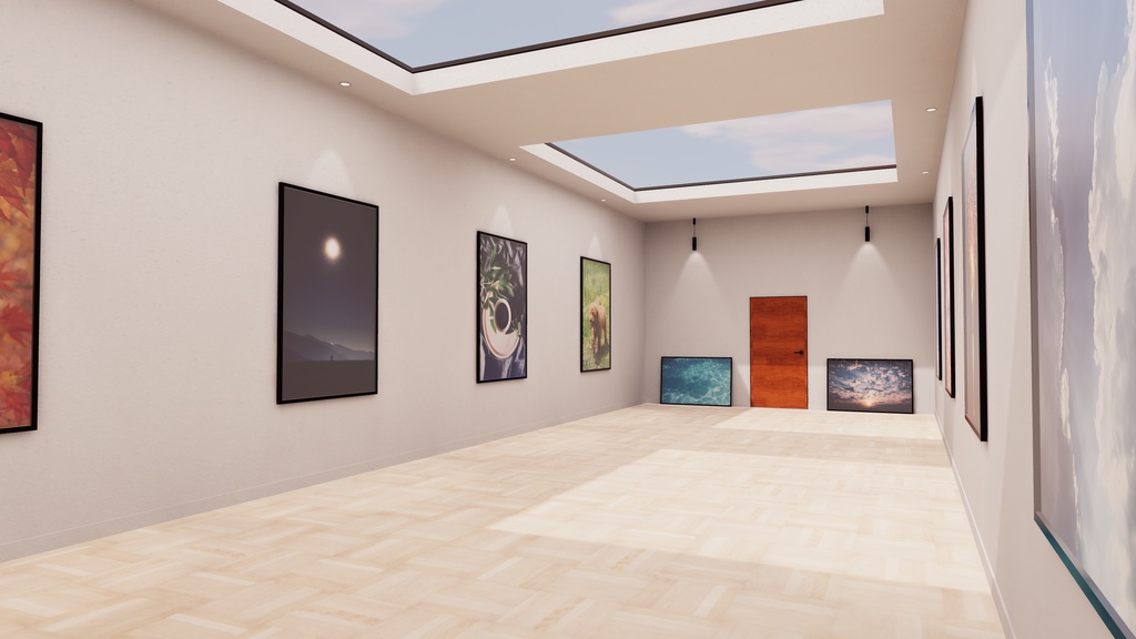 【9/27までセール中!】【VRChat想定】photogallery -furst- 【ワールドアセット】【ケモノ界隈向け】