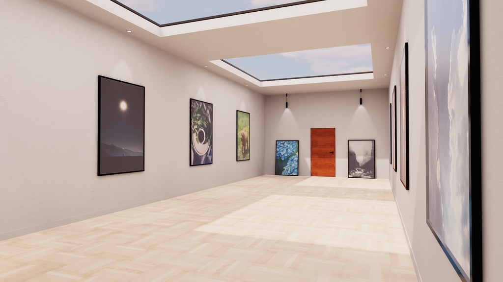 【9/27までセール中!】【VRChat想定】photogallery -furst- 【ワールドアセット】【ケモノ界隈向け】