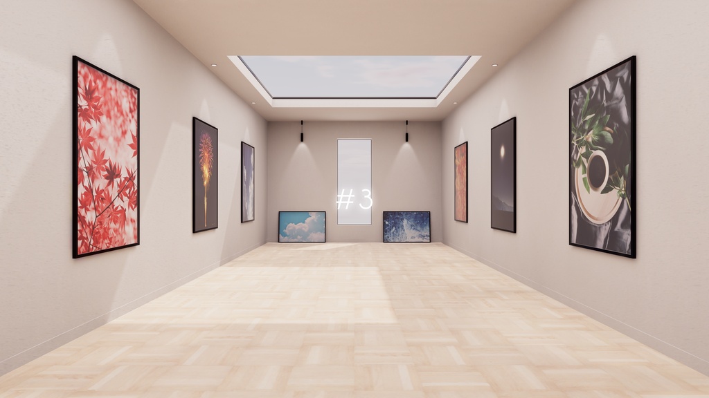【9/27までセール中!】【VRChat想定】photogallery -furst- 【ワールドアセット】【ケモノ界隈向け】