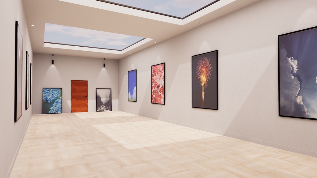 【9/27までセール中!】【VRChat想定】photogallery -furst- 【ワールドアセット】【ケモノ界隈向け】