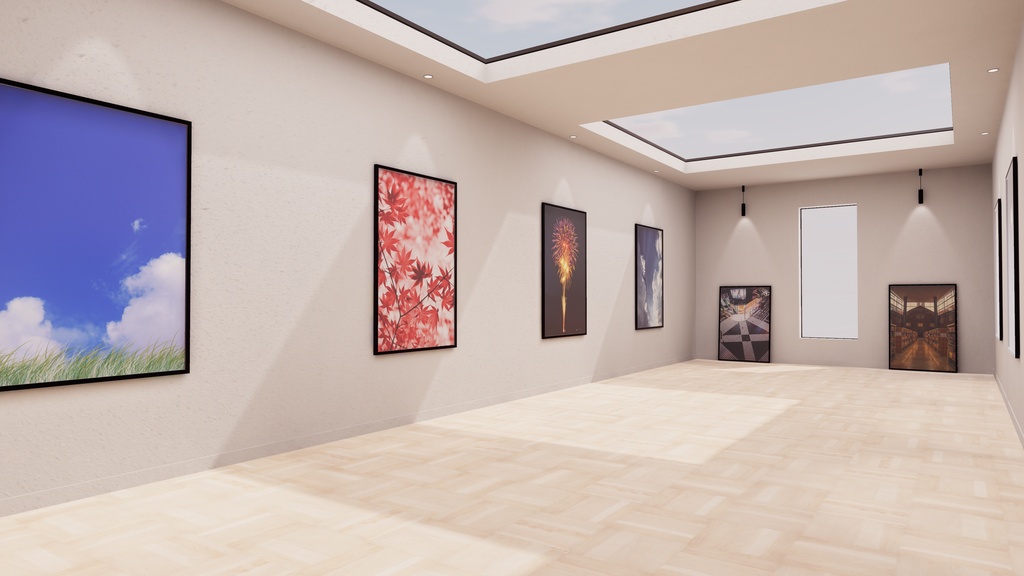 【9/27までセール中!】【VRChat想定】photogallery -furst- 【ワールドアセット】【ケモノ界隈向け】