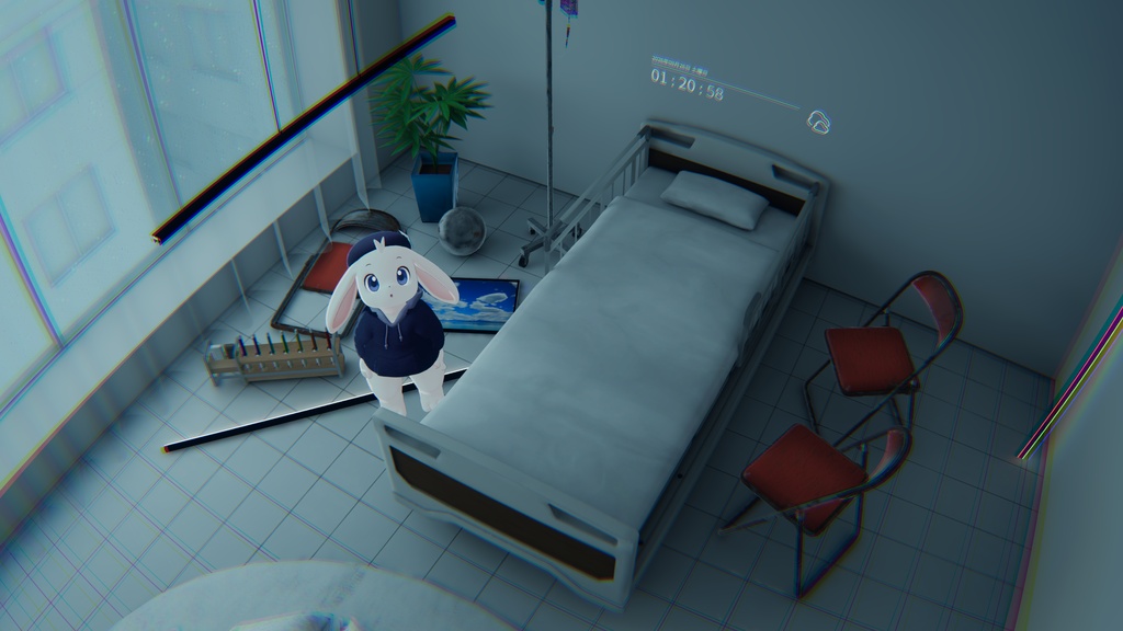 【無料】5000フォロワーありがとう!ワールドサムネ製作支援セット【VRChat想定】