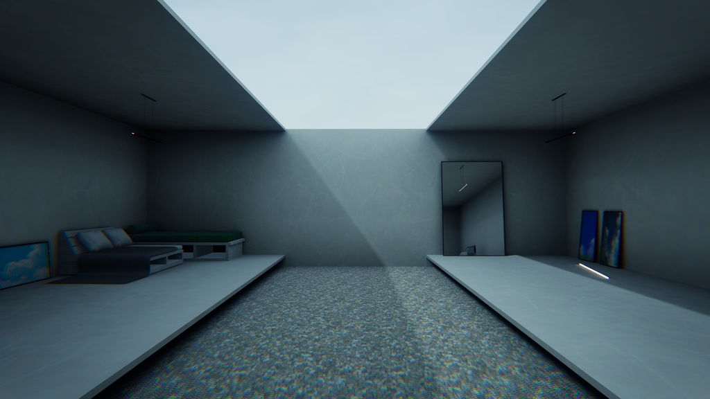 【VRChat想定】Minimal.ReBuild (+Photo)【ワールドアセット】