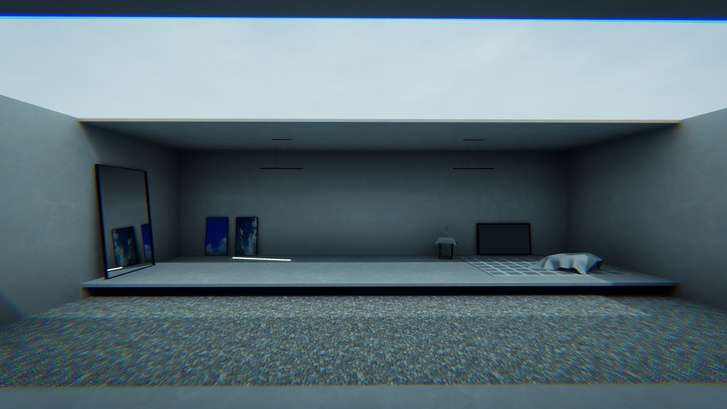 【VRChat想定】Minimal.ReBuild (+Photo)【ワールドアセット】