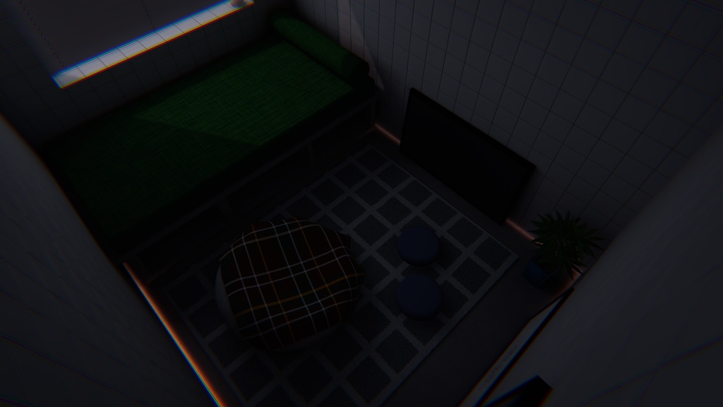 【10/12までセール中!】【VRChat想定】MiniRoom2.ReBuild【ワールドアセット】