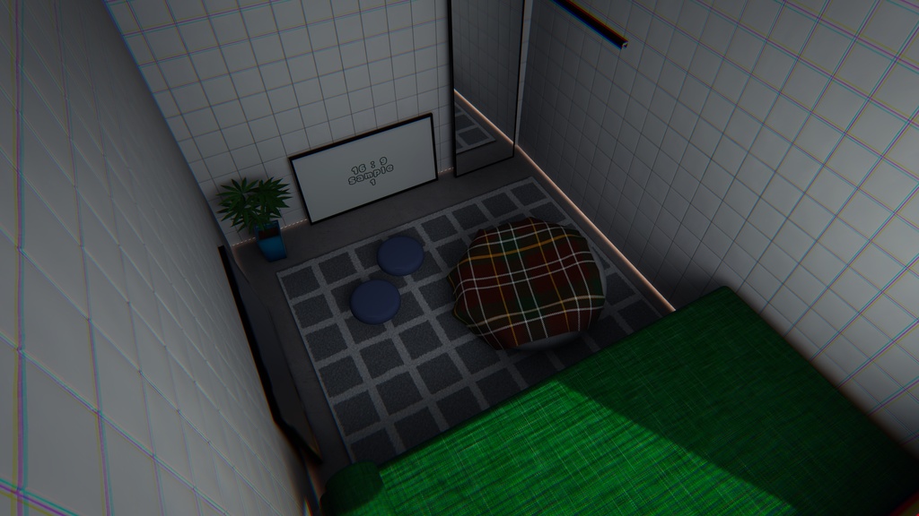 【10/12までセール中!】【VRChat想定】MiniRoom2.ReBuild【ワールドアセット】