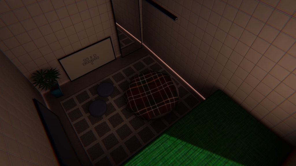 【10/12までセール中!】【VRChat想定】MiniRoom2.ReBuild【ワールドアセット】