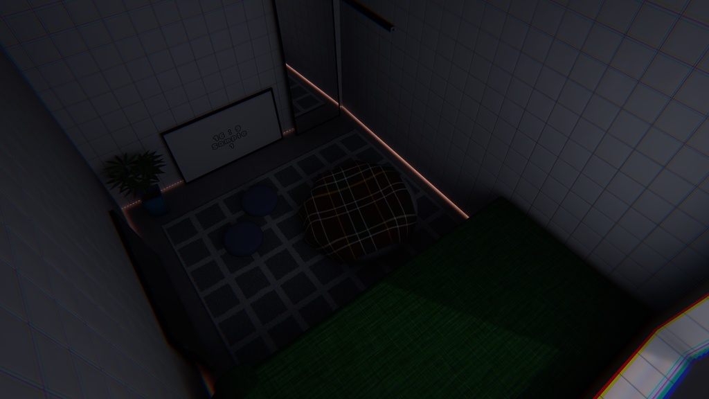 【10/12までセール中!】【VRChat想定】MiniRoom2.ReBuild【ワールドアセット】