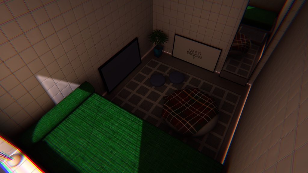 【10/12までセール中!】【VRChat想定】MiniRoom2.ReBuild【ワールドアセット】