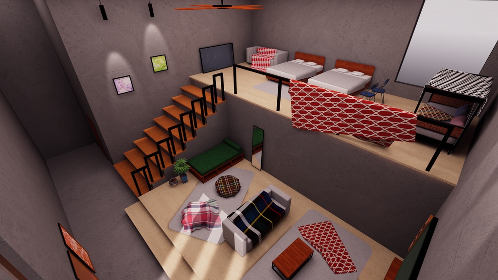 【11/1までセール中!】【VRChat想定】寄り道の余白【ワールドアセット】