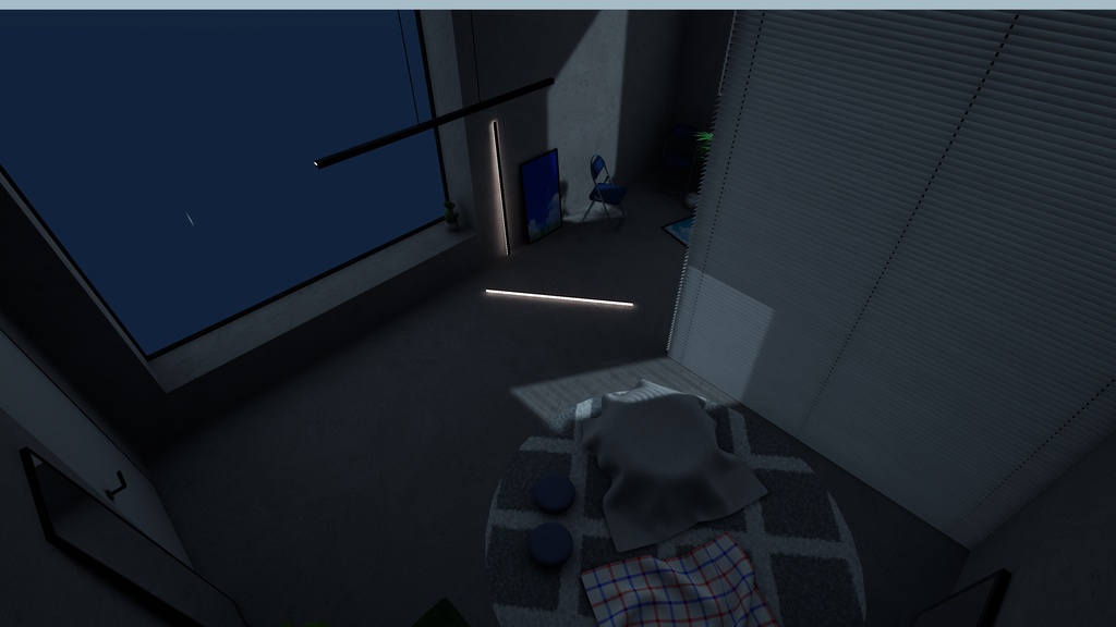 【11/3までセール中!】【VRChat想定】雨が止むまで、ここに居させて。 (RainDrops #1/#2/#3)【ワールドアセット】
