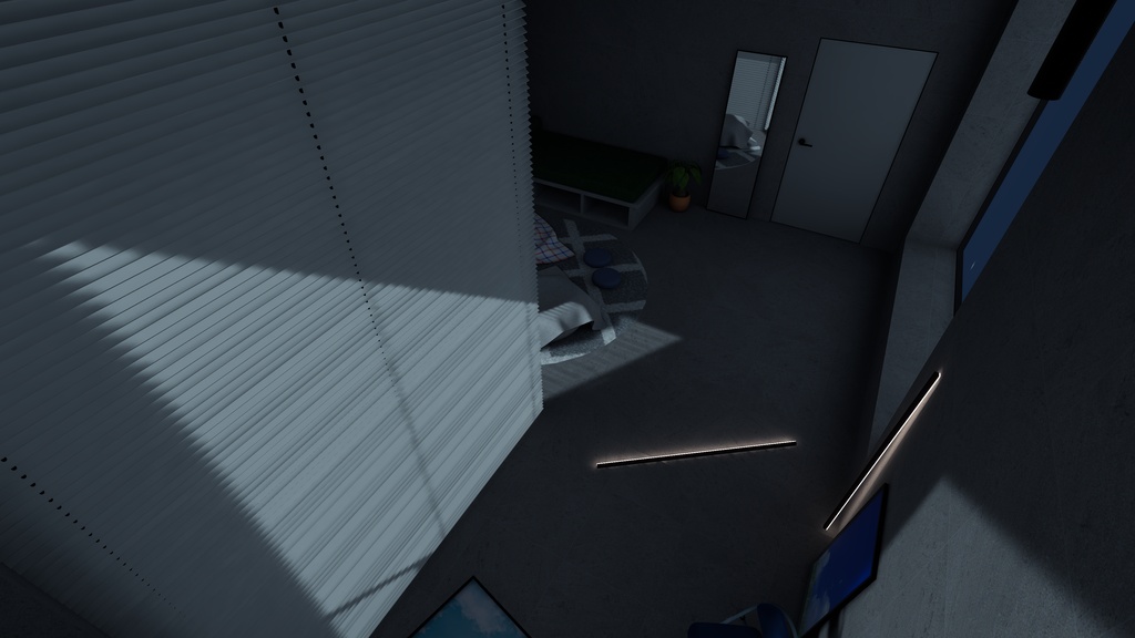 【11/3までセール中!】【VRChat想定】雨が止むまで、ここに居させて。 (RainDrops #1/#2/#3)【ワールドアセット】