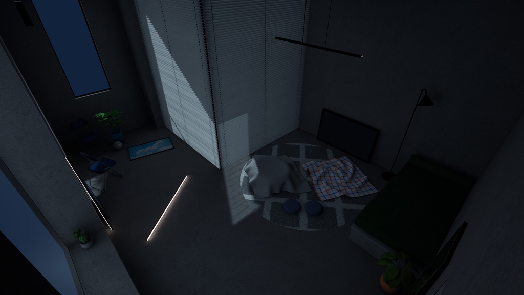 【11/3までセール中!】【VRChat想定】雨が止むまで、ここに居させて。 (RainDrops #1/#2/#3)【ワールドアセット】
