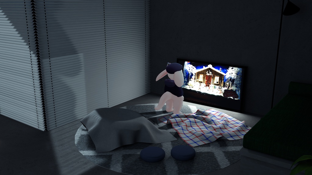 【11/3までセール中!】【VRChat想定】雨が止むまで、ここに居させて。 (RainDrops #1/#2/#3)【ワールドアセット】