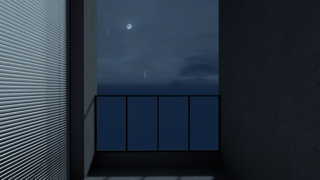 【11/3までセール中!】【VRChat想定】雨が止むまで、ここに居させて。 (RainDrops #1/#2/#3)【ワールドアセット】
