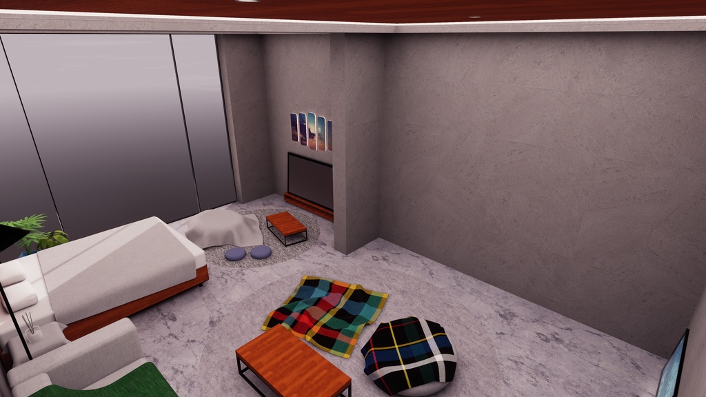 【11/3までセール中!】【VRChat想定】Just牢屋2 (牢屋付きワンルーム2)【ワールドアセット】