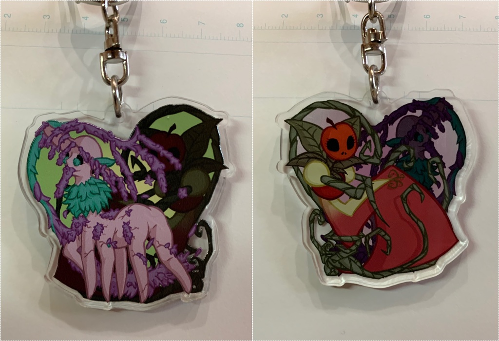 アブノマ裏表アクキー