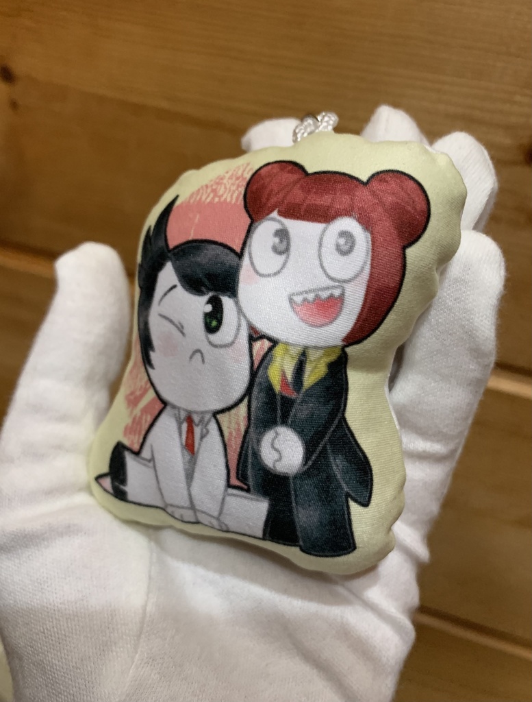 職員クッションキーホルダー