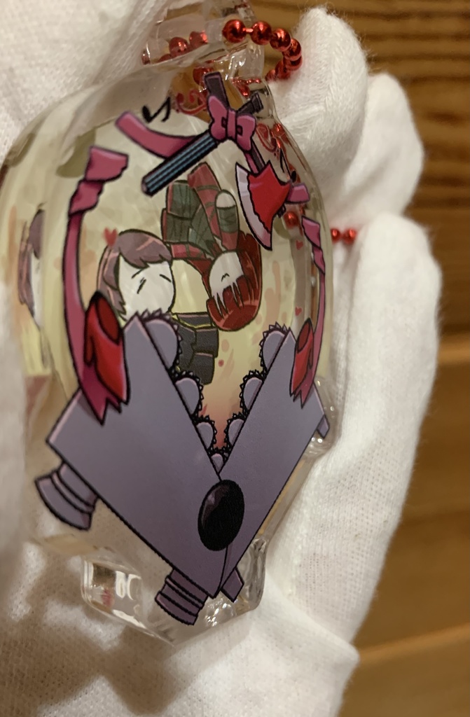 職員ミニアクリルブロック