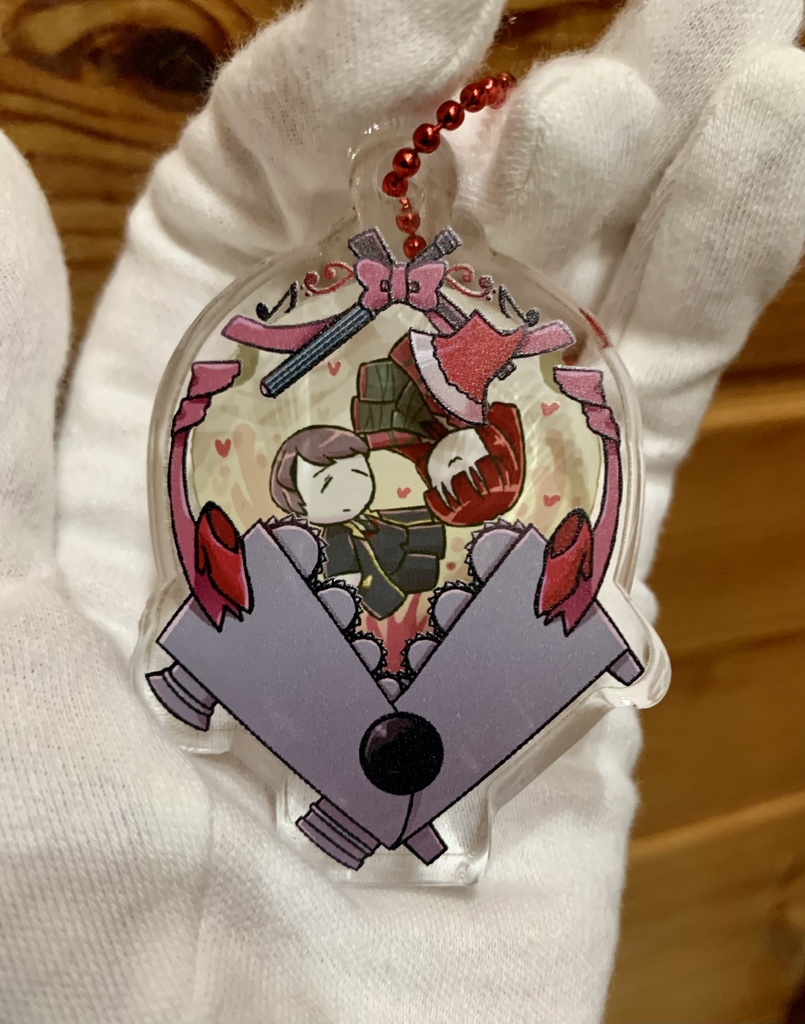 職員ミニアクリルブロック