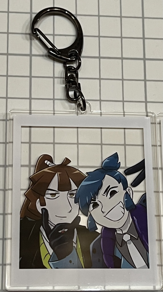 自職員ツーショットアクリルキーホルダー