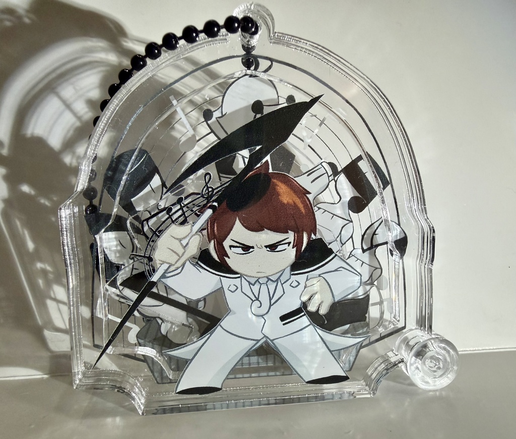 シャカシャカアクリルキーホルダー(ヒデオ)