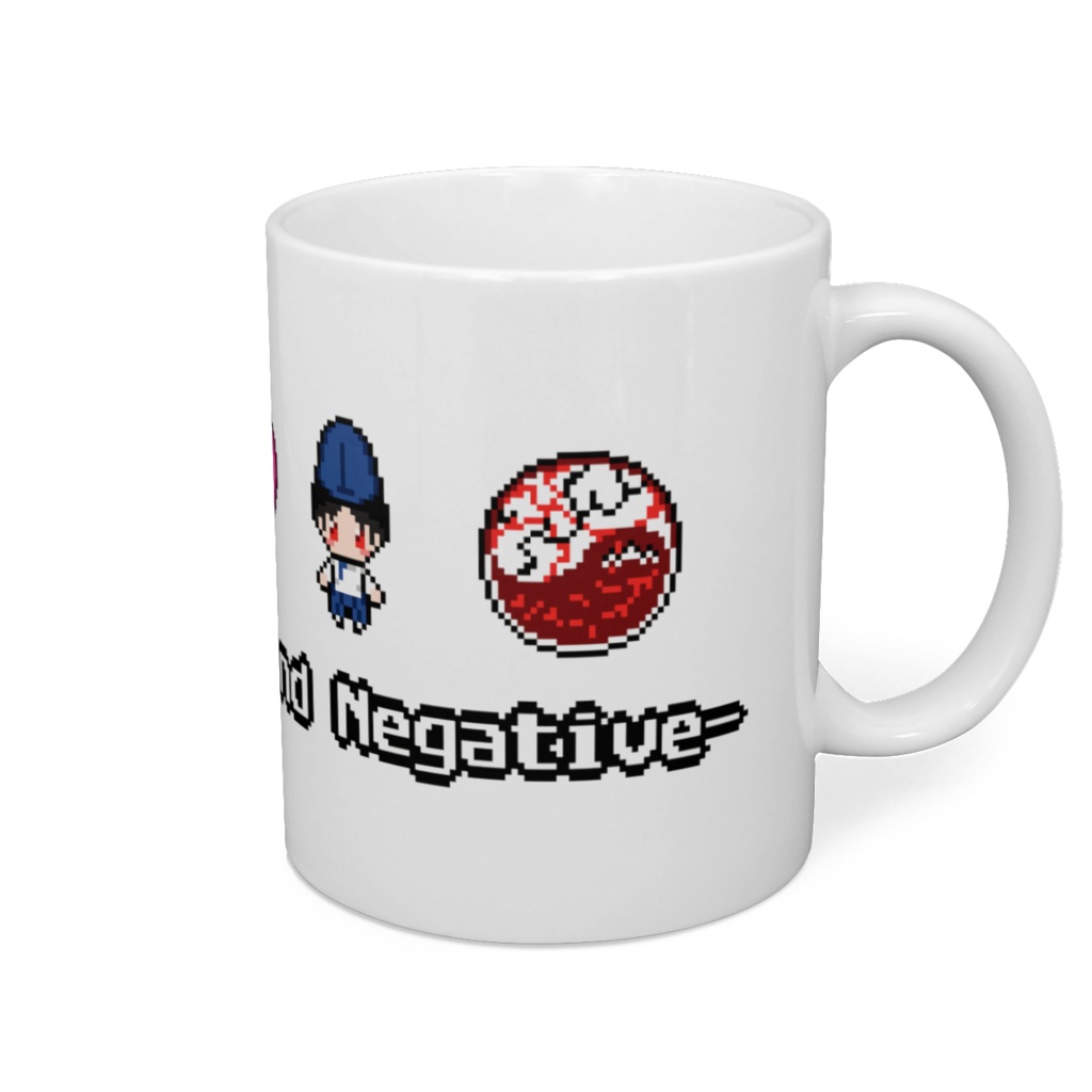 シンギョクドット絵マグ