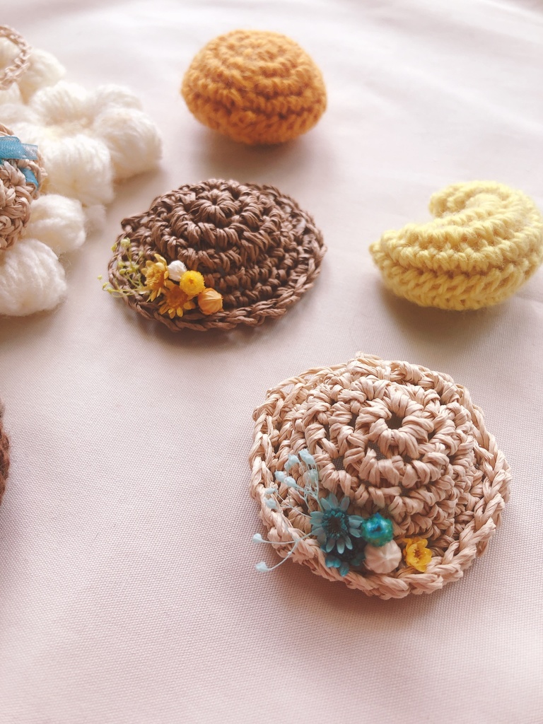 花の色【黄色】summer set👜👒