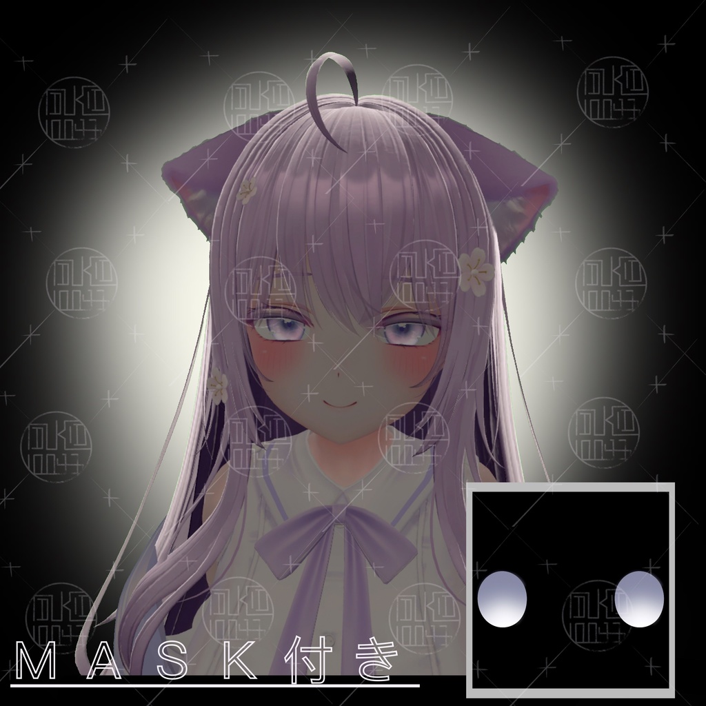 ✙vrc✙「更新」目テクスチャー✙水泡∔eye texture∔FOR Moe Kikyo Selestiaセレスティア