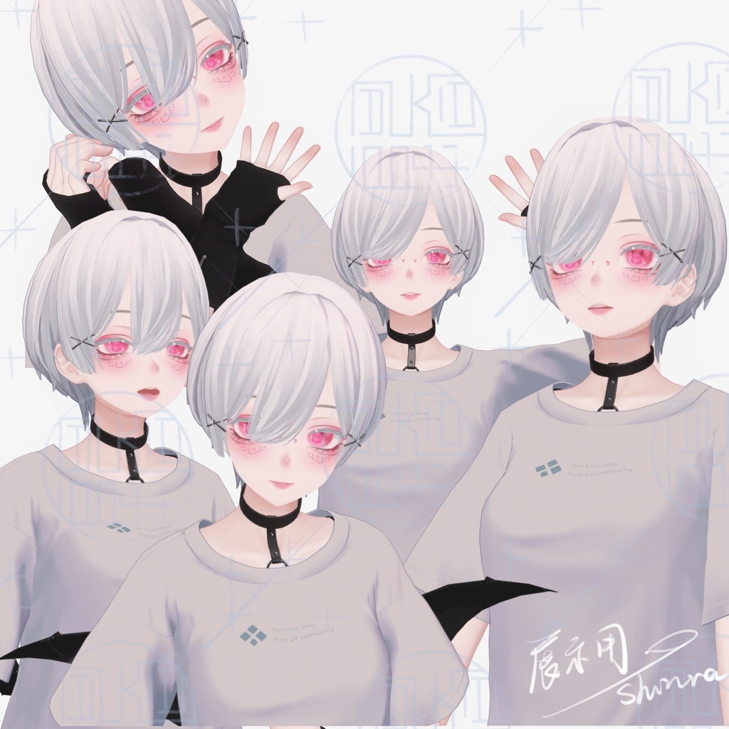 ✙化粧テキスチャ「designingmakeup+eyetexture」✙PINK`R メークアップセットmakeup set∔for kikyo selestia shinra moe ∔
