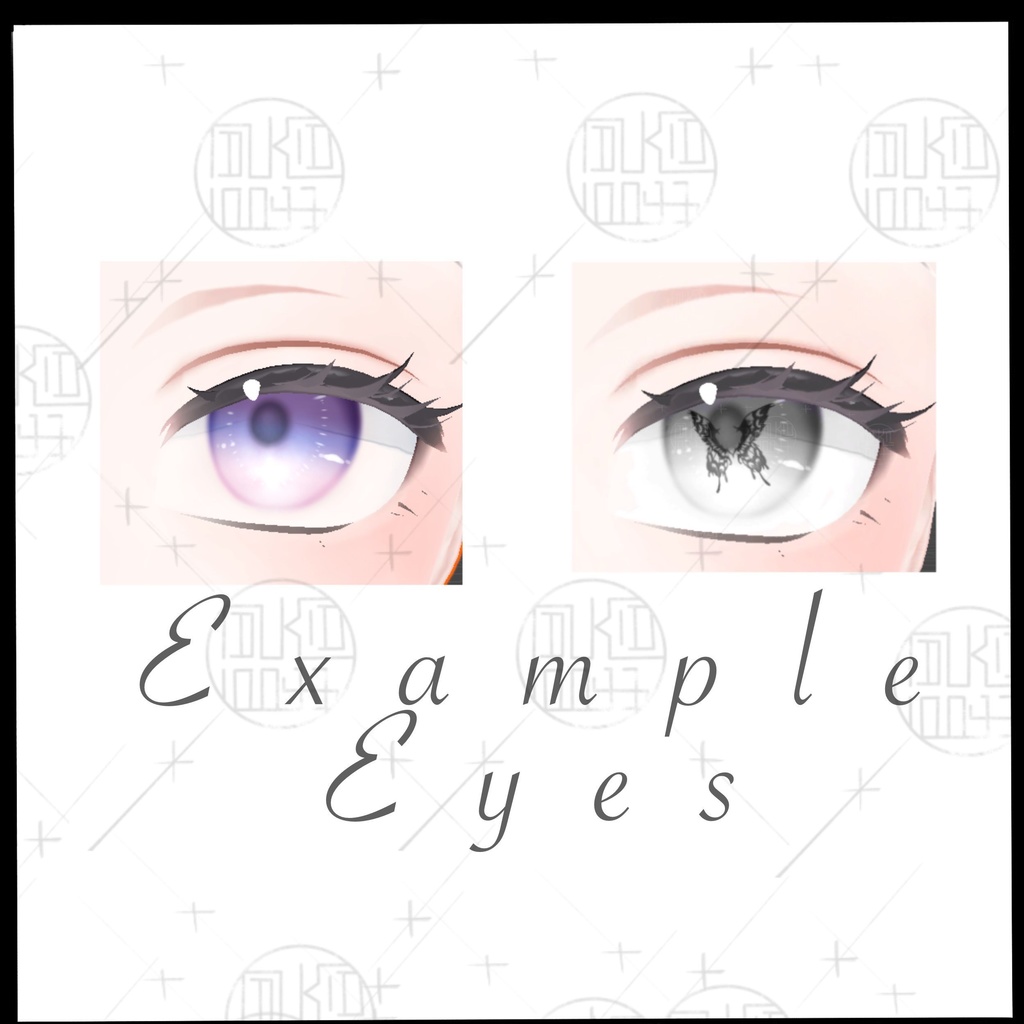 ✙vrc「service for 100follows」✙Butterfly✙バタフライ タトゥー✙textureFOR eye/body/clothesp