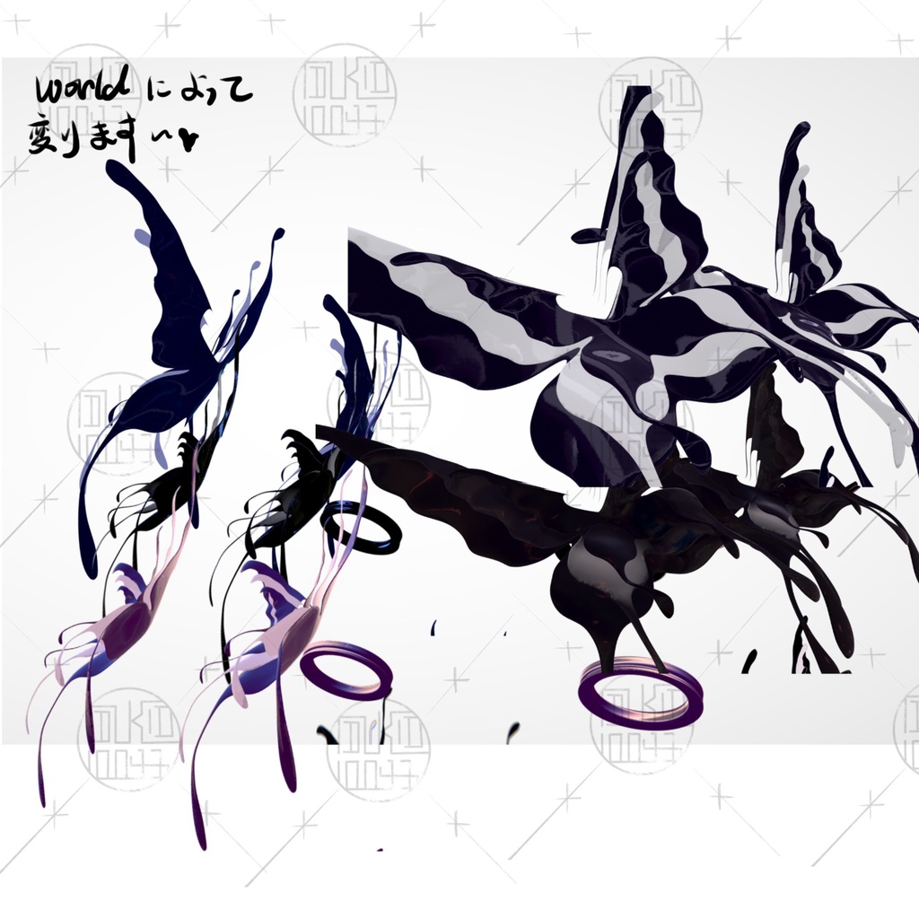 ✙vrc∔B.R∔butterfly ring✙アクセサリーaccessory