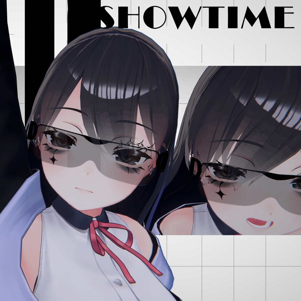 ✙☆✙Virtual Glasses✙アクセサリーaccessory∔for kikyo moe shinra∔