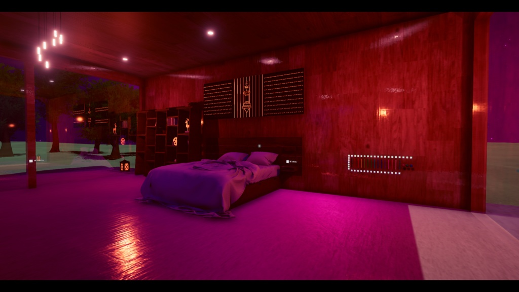 【VRChat World - Galaxy Modern Villa / ギャラクシー モダン ヴィラ】