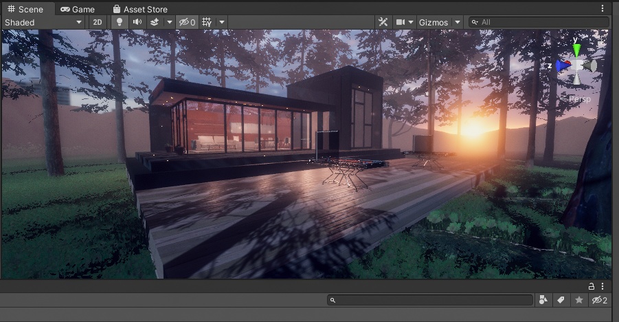 【VRChat Modern Villa / モダンヴィラ】
