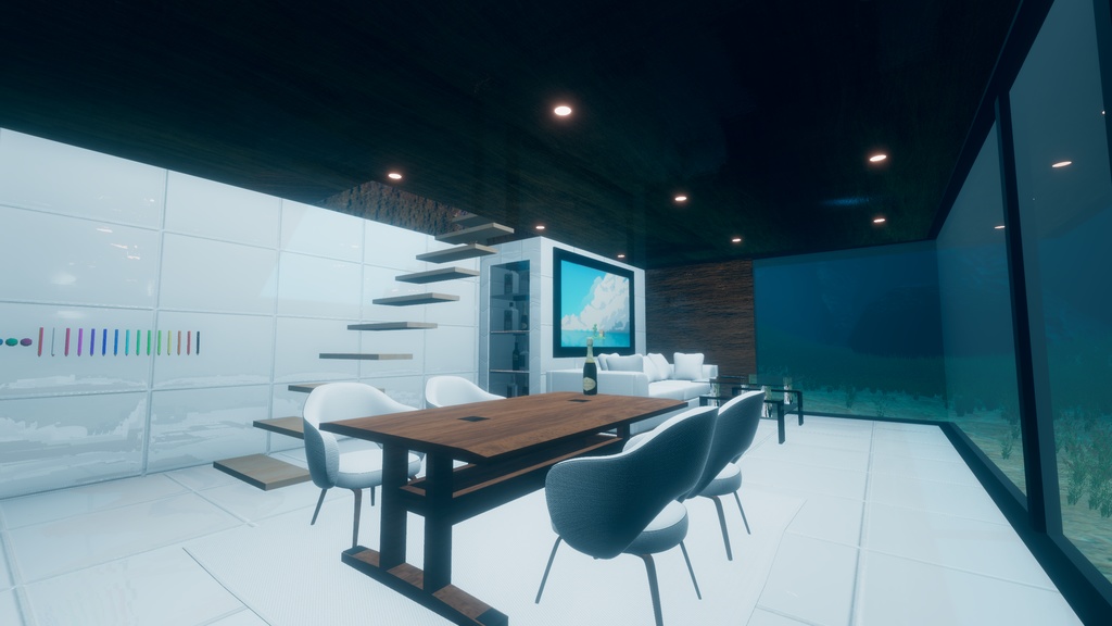 【VRChat Underwater Bar / アンダーウォーター・バー】