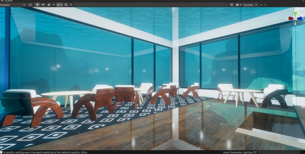 【VRChat Underwater Bar / アンダーウォーター・バー】