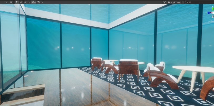 【VRChat Underwater Bar / アンダーウォーター・バー】